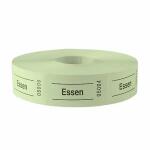 Gutscheinrolle Essen grün 601108  1000Abrisse
