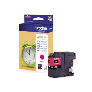 Brother Original Brother Tintenpatrone magenta (LC-125XLM)