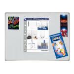Filztafel 60x90cm grau FRANKEN PT830212 PRO