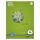 Staufen Collegeblock A4 80 Bl 70g Lin 26 Green 5mm kariert mit Rand
