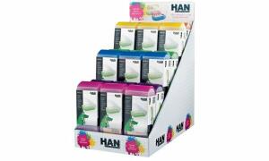 Lernkartei Croco A8  6Farben HAN Croco 99994  i.Display