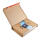 ColomPac Klassische Versandverpackung zum Wickeln 455x320x70 mm (A3), braun
