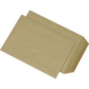MAILmedia Versandtaschen B5 , ohne Fenster, gummiert, 90 g/qm, braun, 500 Stück