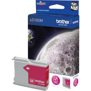 Brother Original Brother Tintenpatrone magenta (LC-1000M)