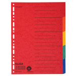 Falken Falken Zahlenregister - 1-5, Karton farbig, A4, 5...
