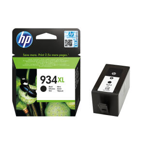 Hewlett Packard (HP) Original HP Tintenpatrone schwarz (C2P23AE,C2P23AE#BGX,C2P23AE#BGY,934XL,934XLBK,934XLBLACK,NO934XL,NO934XLBK,NO934XLBLACK)