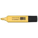 Q-Connect Textmarker - ca. 2 - 5 mm, pastell gelb