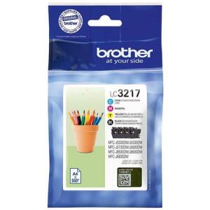 Brother Original Brother Tintenpatrone MultiPack Bk,C,M,Y (LC-3217VALDR)