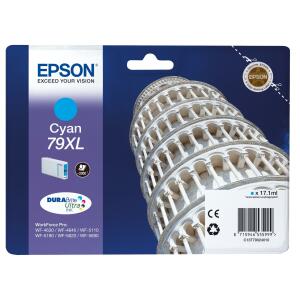 EPSON Original Epson Tintenpatrone cyan High-Capacity (C13T79024010,T790240,79XL,T7902,T79024010)