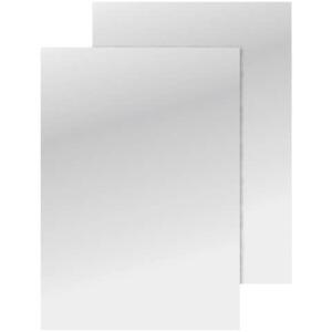 Q-Connect Umschlagdeckel - A4, glänzend, weiß, 250 g/qm, 100 Stück