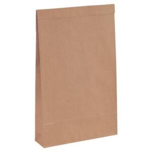 flexiPAK Musterfaltenbeutel - 190 x 300 x 50 mm, 500 Stück, braun