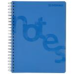DONAU Collegeblock PP Cover - A4, kariert, blau