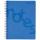 DONAU Collegeblock PP Cover - A4, kariert, blau