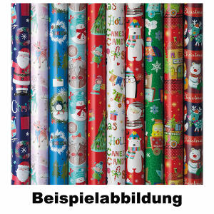 Weihn.Geschenkpapierrolle 2mx70cm Kinder PRÄSENTA 33003 252224 151224