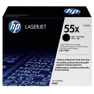 Hewlett Packard (HP) Original HP Tonerkartusche schwarz High-Capacity (CE255X,55X,55XBK,55XBLACK,NO55X,NO55XBK,NO55XBLACK)