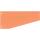 WEKRE Trennstreifen Trapez - 190 g/qm Karton, orange, 100 Stück