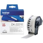 Brother DK-Endlosetiketten Papier - 29 mm x 30,48 m, schwarz auf weiß