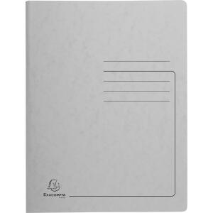 Exacompta EXACOMPTA Spiralhefter - A4, 300 Blatt, Karton, 355 g/qm, grau