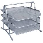 Q-Connect Briefablageset Metalldraht mit 3...