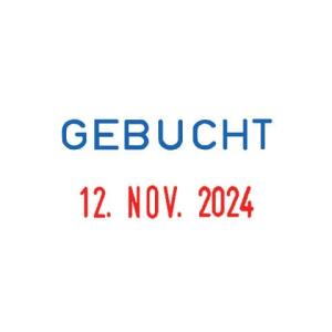 COLOP Mini-Dater - Datumstempel + Text GEBUCHT