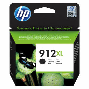 Hewlett Packard (HP) Original HP Tintenpatrone schwarz (3YL84AE,3YL84AE#BGX,912XL,912XLBK,912XLBLACK,NO912XL,NO912XLBK,NO912XLBLACK)