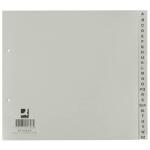 Q-Connect Register - A - Z, PP, ohne Index, A4, 21 cm...