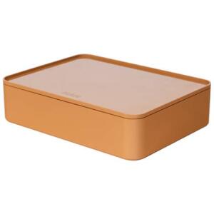 HAN SMART-ORGANIZER ALLISON Utensilienbox mit Innenschale und Deckel - dark grey/caramel brown