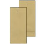 MAILmedia Musterbeutel 100x245x40 mm, 120 g/qm, braun,...