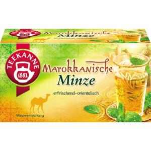 Teekanne Tee Marokkanische Minze - 20 Beutel