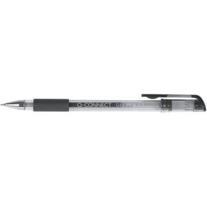 Q-Connect Gelschreiber - ca. 0,7 mm, schwarz