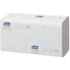 Tork Xpress Multifold Handtücher - 2-lagig Tissue plus, 21 x 34 cm, 2.100 Tücher