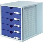 HAN Schubladenbox SYSTEMBOX A4/C4 5 geschloss Schublad...