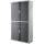 Paperflow Rollladenschrank easyOffice 2-Meter Schrank, inklusive 4 Fachböden grau/anthrazit