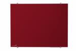 Whiteboardtafel Glas rot LEGAMASTER 7-104763 100x150cm