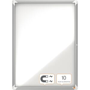 LEITZ Schaukasten mit Klapptür 9x A4 708x966x43cm weiß magnethaftend