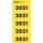 LEITZ Inhaltsschildchen 2021 100ST gelb 14210015