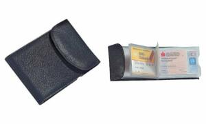 Visitenkartenetui  schwarz Alassio 42002 Leder