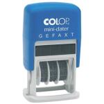 COLOP Mini-Dater - Datumstempel + Text GEFAXT