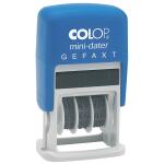 COLOP Mini-Dater - Datumstempel + Text GEFAXT