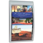 Paperflow Wand-Prospekthalter Quick Blick - A4 quer, alu