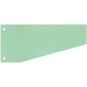 WEKRE Trennstreifen Trapez - 190 g/qm Karton, grün, 100 Stück