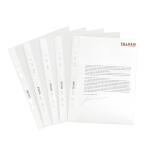Prospekthüllen, A5, PP, Standard, genarbt, oben offen, 100er Beutel,