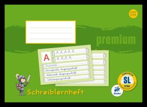 Staufen Schreiblernheft A4q. 16Bl 80g LinSL Premium Lernsystem