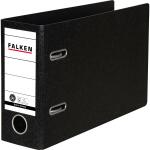 Falken Falken Ordner A5 quer, S80, Hartpappe schwarz