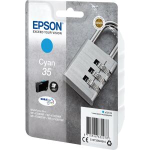EPSON Original Epson Tintenpatrone cyan (C13T35824010,T358240,35,T3582,T35824010)