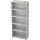 Hammerbacher Regal - 5OH, 33 cm tief, Weiß