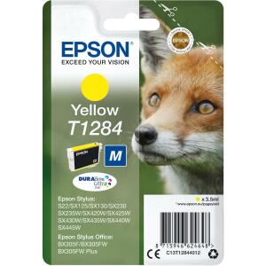 EPSON Original Epson Tintenpatrone gelb (C13T12844012,T1284,T12844012)