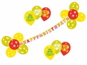 Deko-Set Happy Birthday RIETHMÜLLER 450283