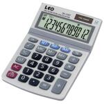 LEO Tischrechner LEO DK-238T, weiß, 12-stellig