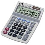 LEO Tischrechner LEO DK-238T, weiß, 12-stellig